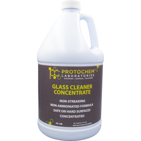 Non-Ammoniated Glass Cleaner Concentrate, 1 Gal., EA1